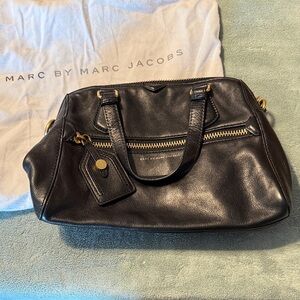 Marc by Marc Jacobs Black Leather Satchel